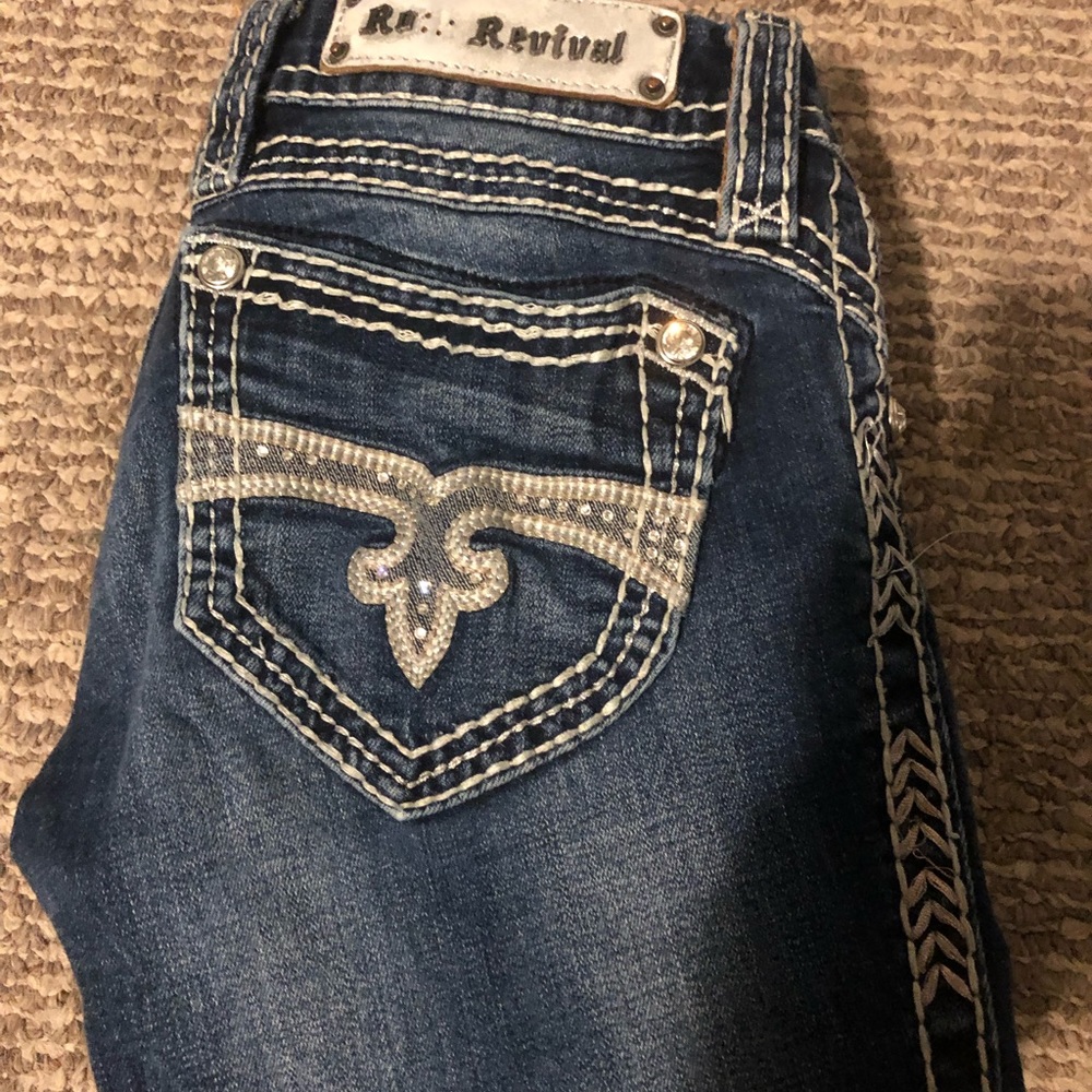 Silver, BKE, Rock Revival, and Hollister jeans - Picture 7 of 8